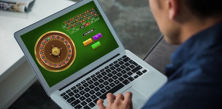 Antarmuka aplikasi radenjitu menampilkan meja live dealer dengan dealer profesional dan pemilihan permainan sportsbook